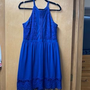 Francesca’s Royal Blue Dress